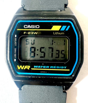 Reloj Pulsera Digital Casio F-23W Lithium Wr