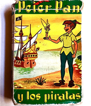 Colección Barajas Cartas Peter Pan y Los Piratas Fournier 1962