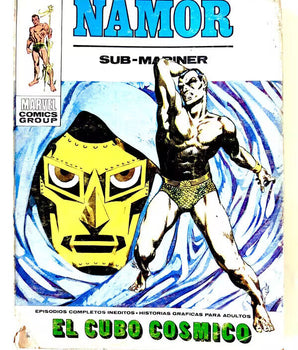 Namor Sub-Mariner Nº 24 El Cubo Cósmico Ediciones Vertice