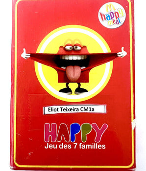 Happy Studio Juego De Cartas Familiar Toy Happy Meal Mcdonald